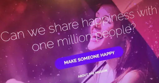 Please share some happiness!