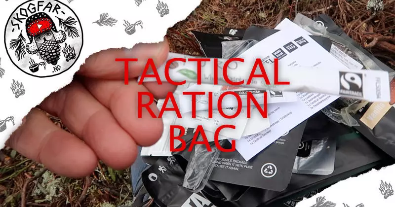 Tactical Ration Bag: Perfekt turmat for lange dager ute i naturen